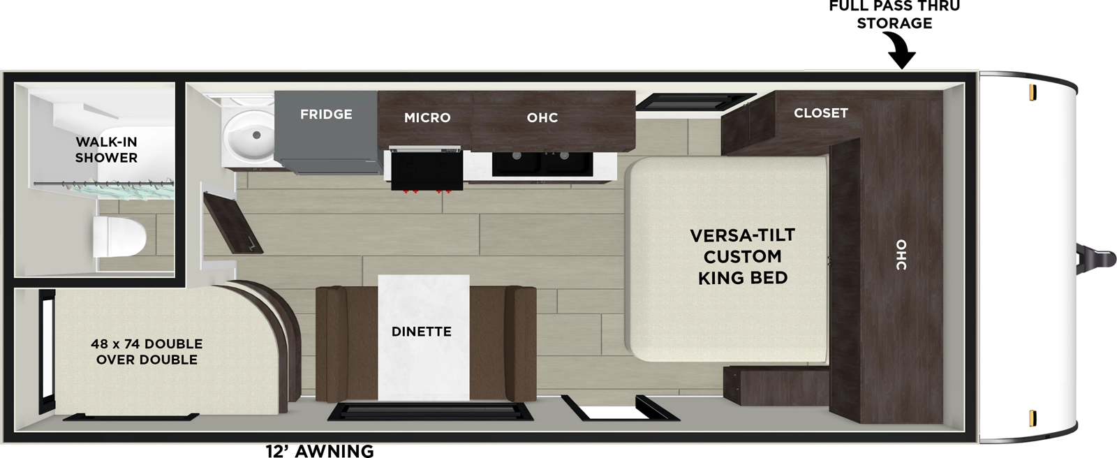 X Lite 19DBXL - DSO Floorplan